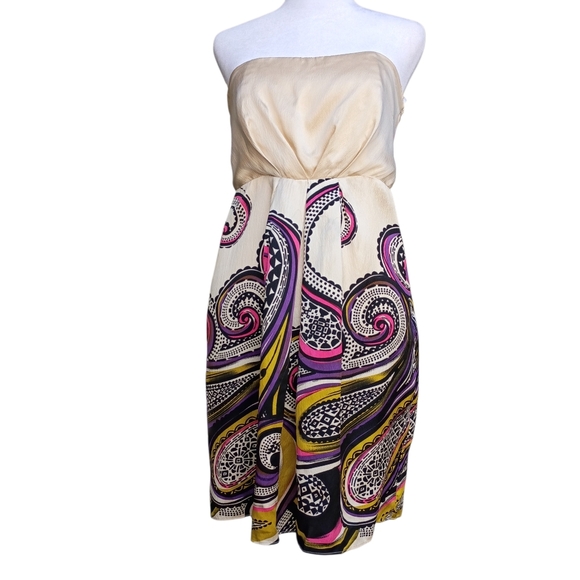 Liquid Dresses & Skirts - Liquid Silk Vintage Strapless Dress Size 4
